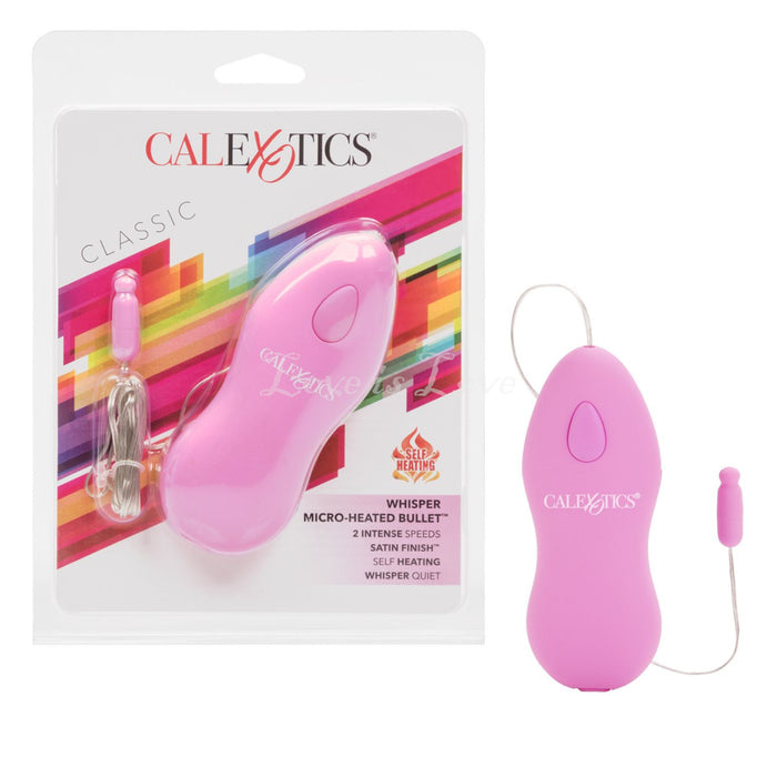 CalExotics Whisper Micro-Heated Bullet Pink