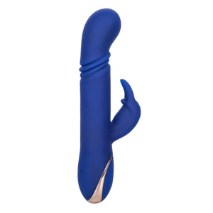 Calexotics Jack Rabbit Signature Heated Silicone Thrusting G Rabbit Blue Buy in Singapore LoveisLove U4Ria 