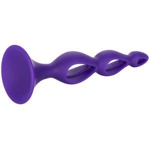 Calexotics Booty Call Silicone Triple Probe Purple Buy in Singapore LoveisLove U4ria 