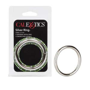 CalExotics Silver Ring 1.25 inch small or 1.5 inch medium  or 2 inch large (Per Piece)