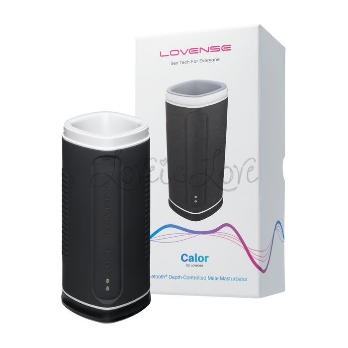 Lovense Calor Depth-Controlled Heating Male Masturbator [Authorized Dealer]