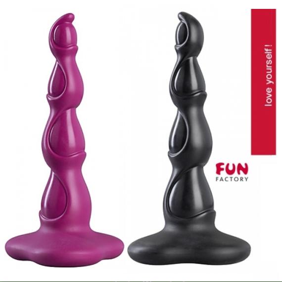 Fun Factory Stubs Cavalier in Black or BlackBerry