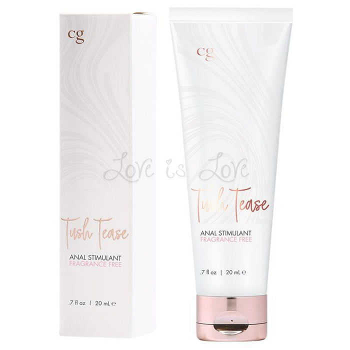 Classic Erotica CGC Tush Tease Anal Stimulant Gel Fragrance Free 0.7 Fl Oz 20 ML