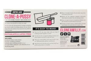 Clone-A-Pussy Silicone Molding Kit Hot Pink