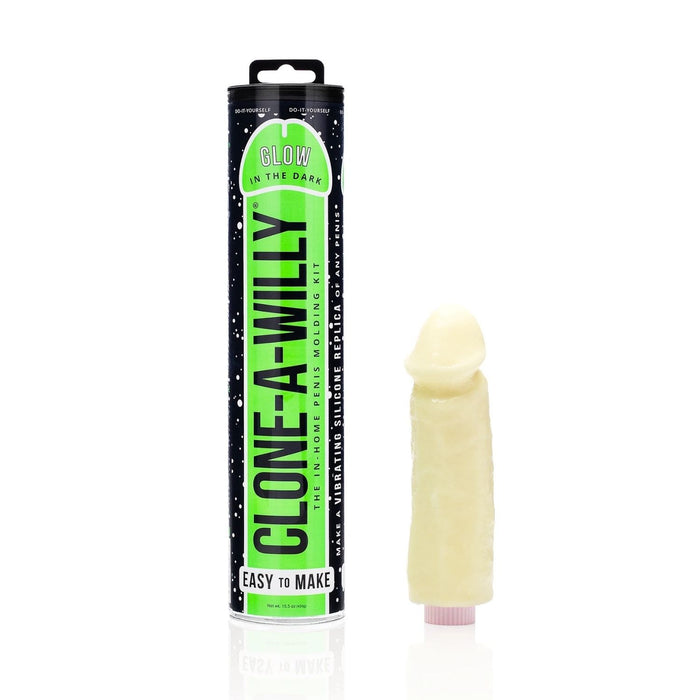 Clone-A-Willy Kit Glow-In-The-Dark Or Jet Black or Deep Skin Tone or Pink