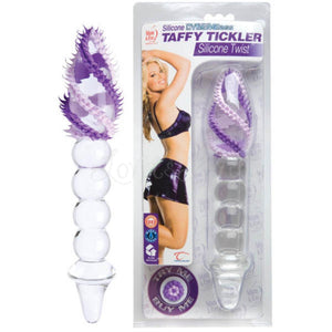 Cyberglass Taffy Tickler Silicone Twist love is love buy sex toys in singapore u4ria