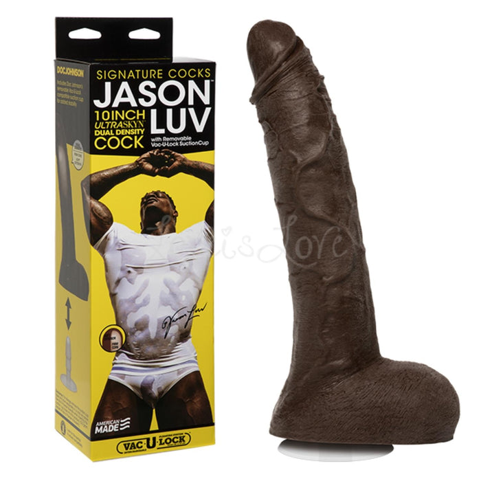 Doc Johnson Signature Cocks Jason Luv 10 inch ULTRASKYN Cock