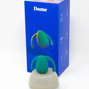 Dame Products Eva II Hands-Free Couples Vibrator Fir Or Quartz (Newly Replenished on Mar 19) Vibrators - Clitoral & Labia Dame Products 
