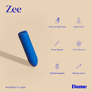 Dame Zee Bullet Vibrator buy at LoveisLove U4Ria Singapore