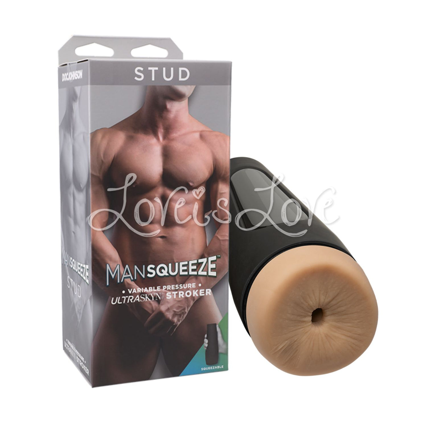 Doc Johnson Man Squeeze Stud ULTRASKYN Ass Stroker (Limited Period Sal Love is Love Doc Johnson Man Squeeze Stud ULTRASKYN Ass Stroker (Limited Period Sal Love is Love
