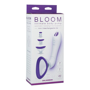 Doc Johnson Bloom Intimate Body Automatic Vibrating Rechargeable Body Pump