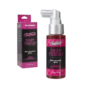 Doc Johnson GoodHead Deep Throat Oral Spray Mystical Mint 2 FL OZ 59 ML Buy in Singapore LoveisLove U4ria