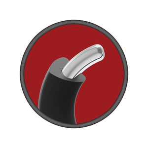 Doc Johnson Kink HYBRID Silicone Covered Metal Cock Ring 35mm Buy in Singapore LoveisLove U4Ria 