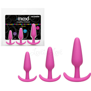 Doc Johnson Mood Naughty 1 Anal Trainer Set Pink buy in Singapore LoveisLove U4ria