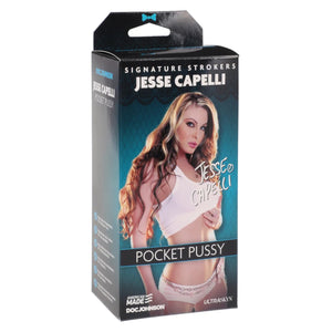 Doc Johnson Signature Stroker Jesse Capelli Pocket Pussy 6 Inches buy in Singapore LoveisLove U4ria