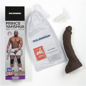 Doc Johnson Vac-U-Lock Signature Prince Yahshua ULTRASKYN 10.5 Inch Cock Chocolate Buy in Singapore LoveisLove U4Ria 