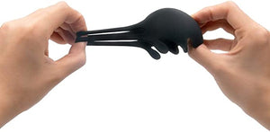 Dorcel Fun Bag Testicle Rechargeable Cock Ring Stimulator Black