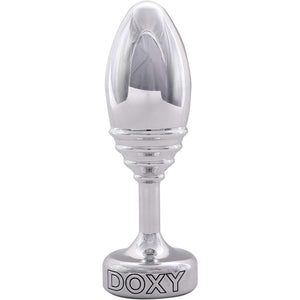 Doxy Metal Butt Plug Ribbed Buy in Singapore LoveisLove U4Ria 