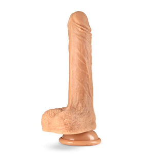 Dr. Skin Silicone Dr. Grey Vanilla 7.75-Inch Long Rechargeable Remote Control Vibrating Dildo With Suction Cup Base