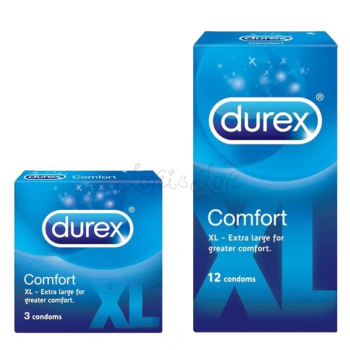 Durex Comfort XL Condom 3 pcs or 12 pcs