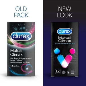 Durex Mutual Climax Condoms 12 pcs (Designed for Last Longer Performance)(Exp 07/2026)