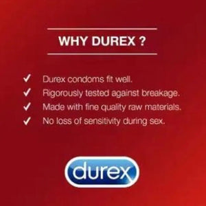Durex RealFeel Non-Latex Condom 3pcs or 10pcs Buy in Singapore LoveisLove U4Ria 