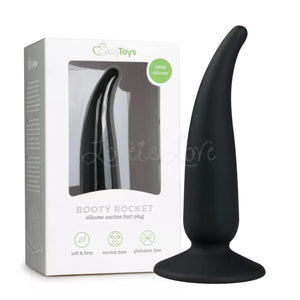 Easytoys Booty Rocket Silicone Suction Butt Plug 13cm love is love buy sex toys in singapore u4ria loveislove