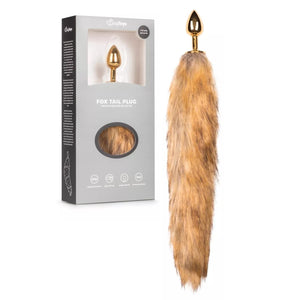 Easytoys Fox Tail Plug No. 1 - Gold love is love buy sex toys in singapore u4ria loveislove
