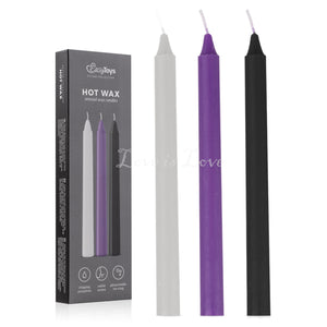 Easytoys Sensual Hot Wax Candles 3 pcs Buy in Singapore LoveisLove U4Ria 