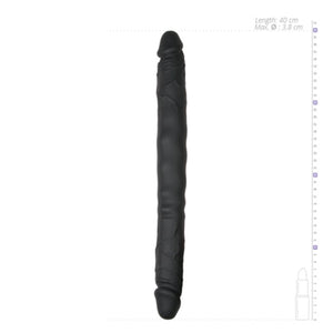 Easytoys Silicone Double Ended Dildo 40cm black love is love buy sex toys in singapore u4ria loveislove
