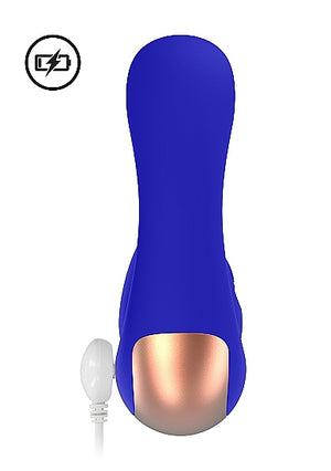 Shots Elegance Fancy Dual Motor Clitoral Stimulator Blue Vibrators buy at LoveisLove U4Ria Singapore