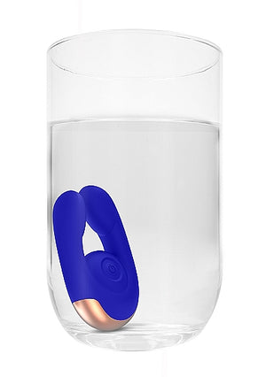 Shots Elegance Fancy Dual Motor Clitoral Stimulator Blue Vibrators buy at LoveisLove U4Ria Singapore