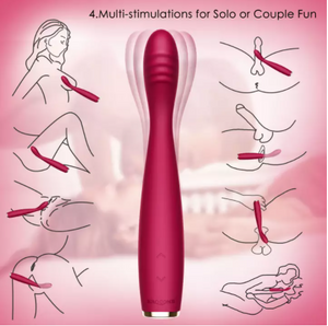 Erocome Cygnus G-spot Vibrator Red Buy in Singapore LoveisLove U4Ria