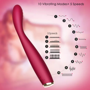 Erocome Cygnus G-spot Vibrator Red Buy in Singapore LoveisLove U4Ria