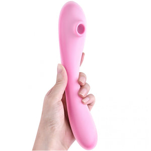Erocome Andromeda 2-IN-1 Clit Sucking G-spot Warming Vibrator Red