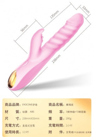 Erocome Capricornus Rabbit Thrusting Rotating Vibrator