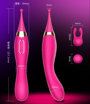 Erocome Dorado Clitoris Stimulator Cerise or Purple