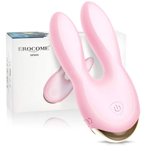 Erocome Gemini Clit Massager Pink Buy in Singapore LoveisLove U4Ria 