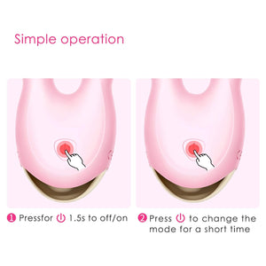 Erocome Gemini Clit Massager Pink Buy in Singapore LoveisLove U4Ria 