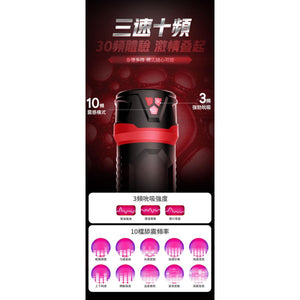 Erocome Leo Suction & Vibration Rechargeable Masturbator Buy in Singapore LoveisLove/U4Ria 
