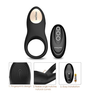 Erocome Sagitta Remote Control Cock Ring buy at LoveisLove U4Ria Singapore