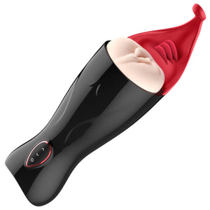 Erocome Taurus Pressure Sensitive Auto-sucking Masturbator with Tongue Stimulator Buy in Singapore LoveisLove U4Ria 