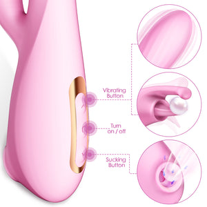 Erocome Triangulum Sucking and Licking Vibrator Pink