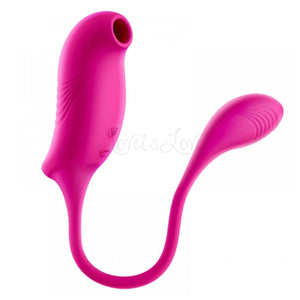 Erocome Tucana Dual Clitoral Stimulator Deep Rose buy in Singapore LoveisLove U4ria