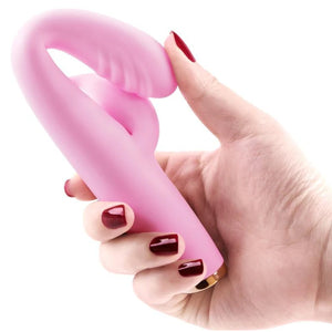 Erocome Cygnus Kissing G-spot Rabbit Vibrator Pink Buy in Singapore LoveisLove U4ria 