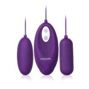 Erocome Lyra Duo Remote Control Egg Vibrator Purple Buy in Singapore LoveisLove U4ria 
