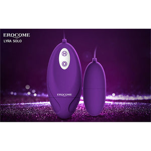 Erocome Lyra Solo Remote Control Egg Vibrator Purple Buy in Singapore LoveisLove U4ria 