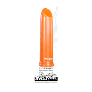 Evolved Lip Service Rechargeable Bullet Vibrator Orange Buy in Singapore LoveisLove U4Ria 