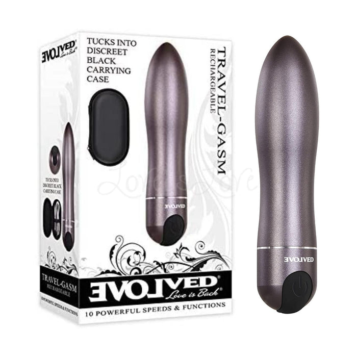 Evolved Travel-Gasm Bullet Rechargeable Vibrator (Limited Period Sale)