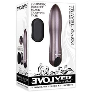 Evolved Travel-Gasm Bullet Rechargeable Vibrator Love Is Love Sex Toys In Singapore U4ria